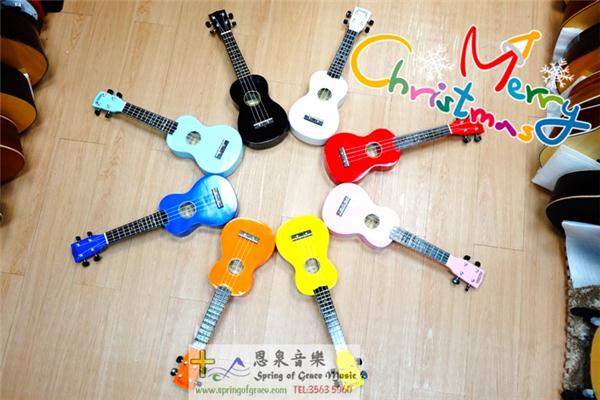 彩色夏威夷小結他(Soprano ukulele)~