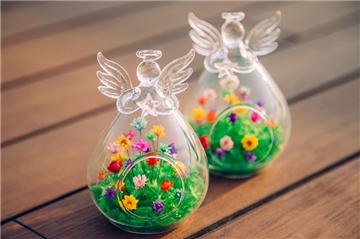 M Flower 天使花瓶製作