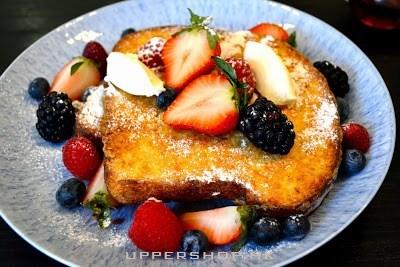 Brioche French Toast with Mixed Berries and Mascarpone $115