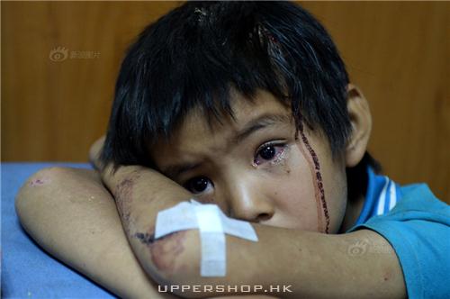 雲南地震中孩子的恐懼