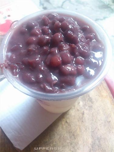 椰汁紅豆冰