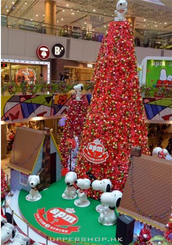 2015商場聖誕史努比