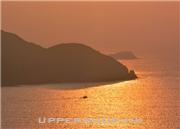 香港的早晨海邊風景