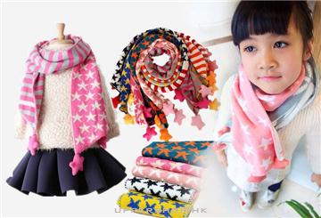 兔之王國 -滿印星星勁巾5色  推廣優惠半價50元/1條