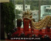 商場的雄獅新年裝飾